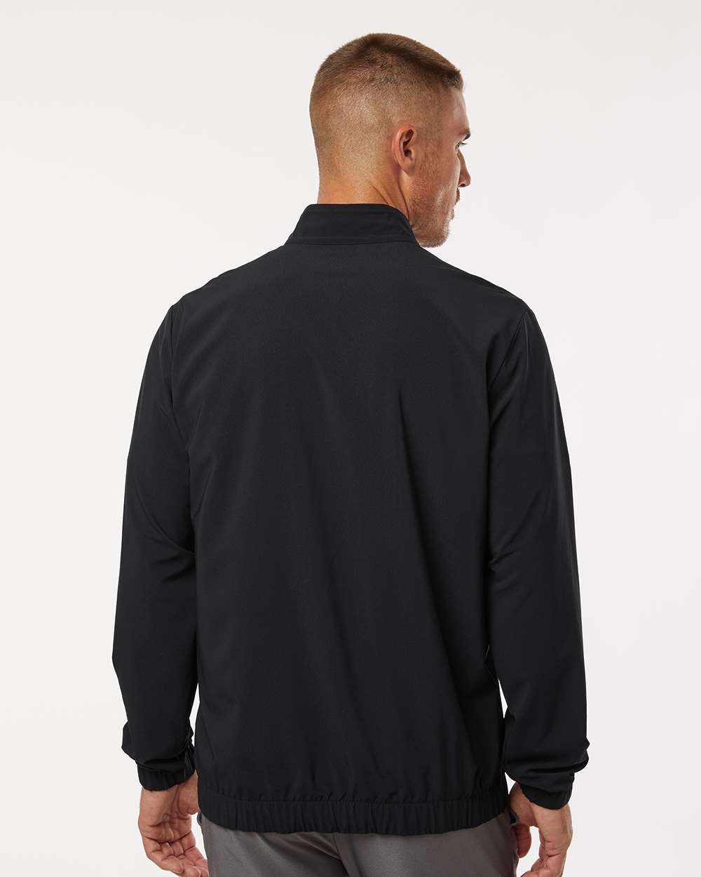 Men's Stretch Woven Half-Zip Pullover