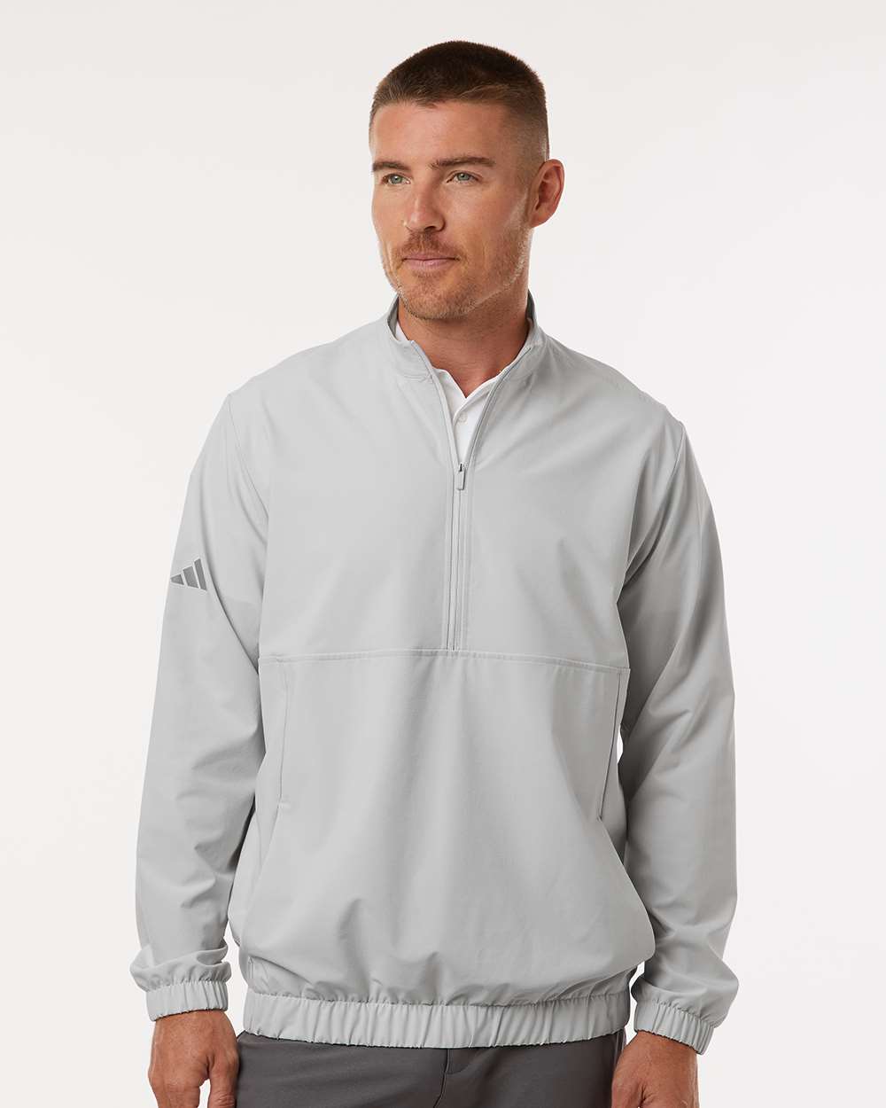 Men's Stretch Woven Half-Zip Pullover