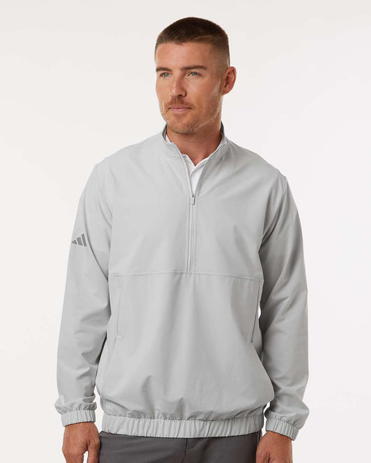 Men's Stretch Woven Half-Zip Pullover