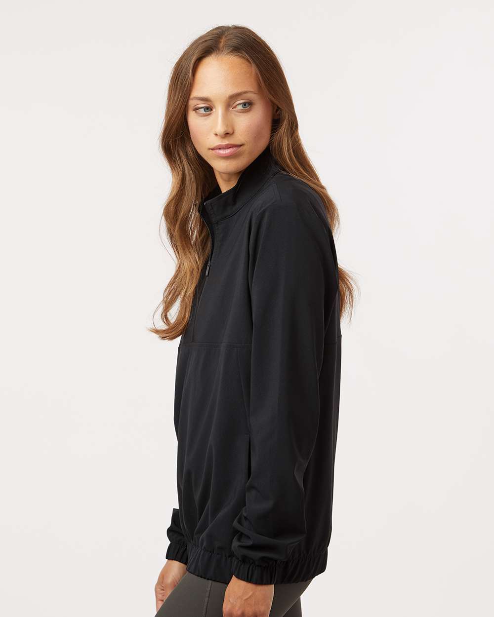 Women's Stretch Woven Half-Zip Pullover