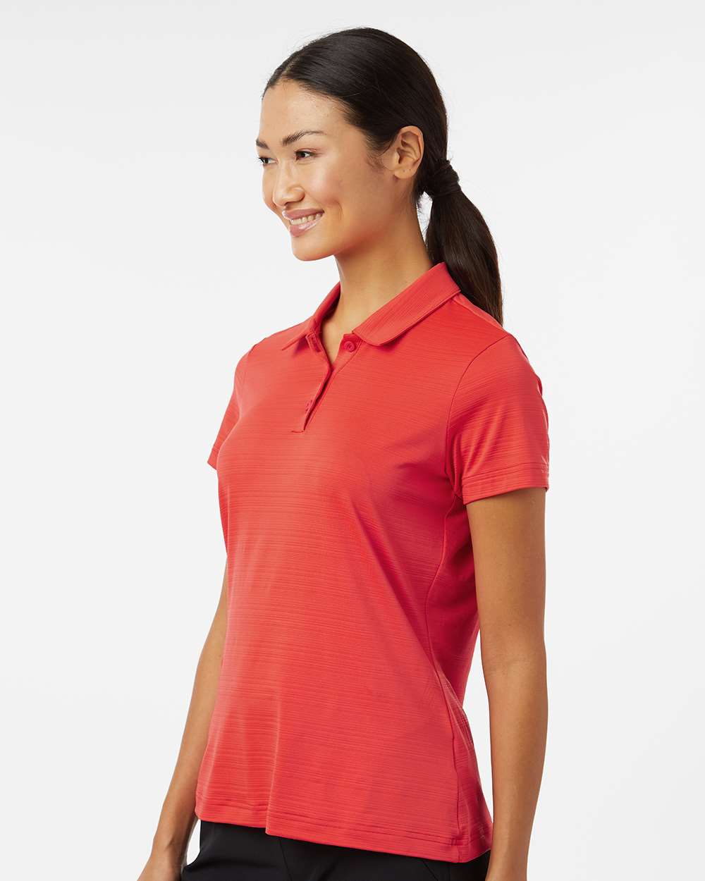 Women's Textured Stripe Polo