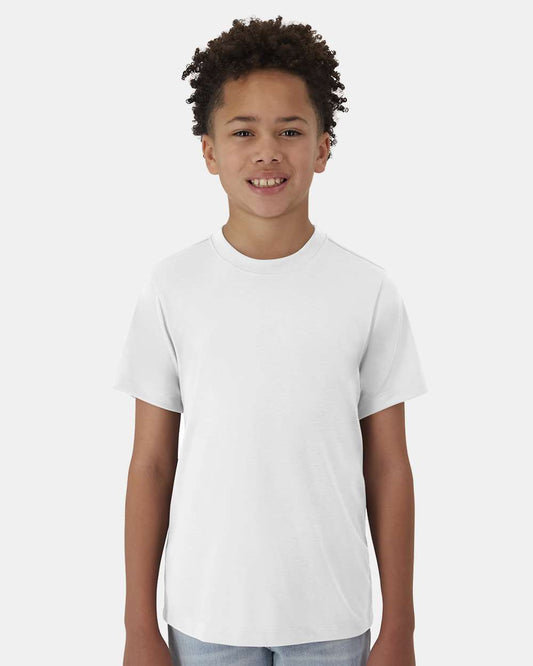 Hanes Boys' Big Cool Dri Performance T-Shirt Pack of 3, White, X-Large