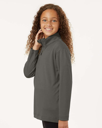 Youth Pro-Lock Performance Quarter-Zip Pullover
