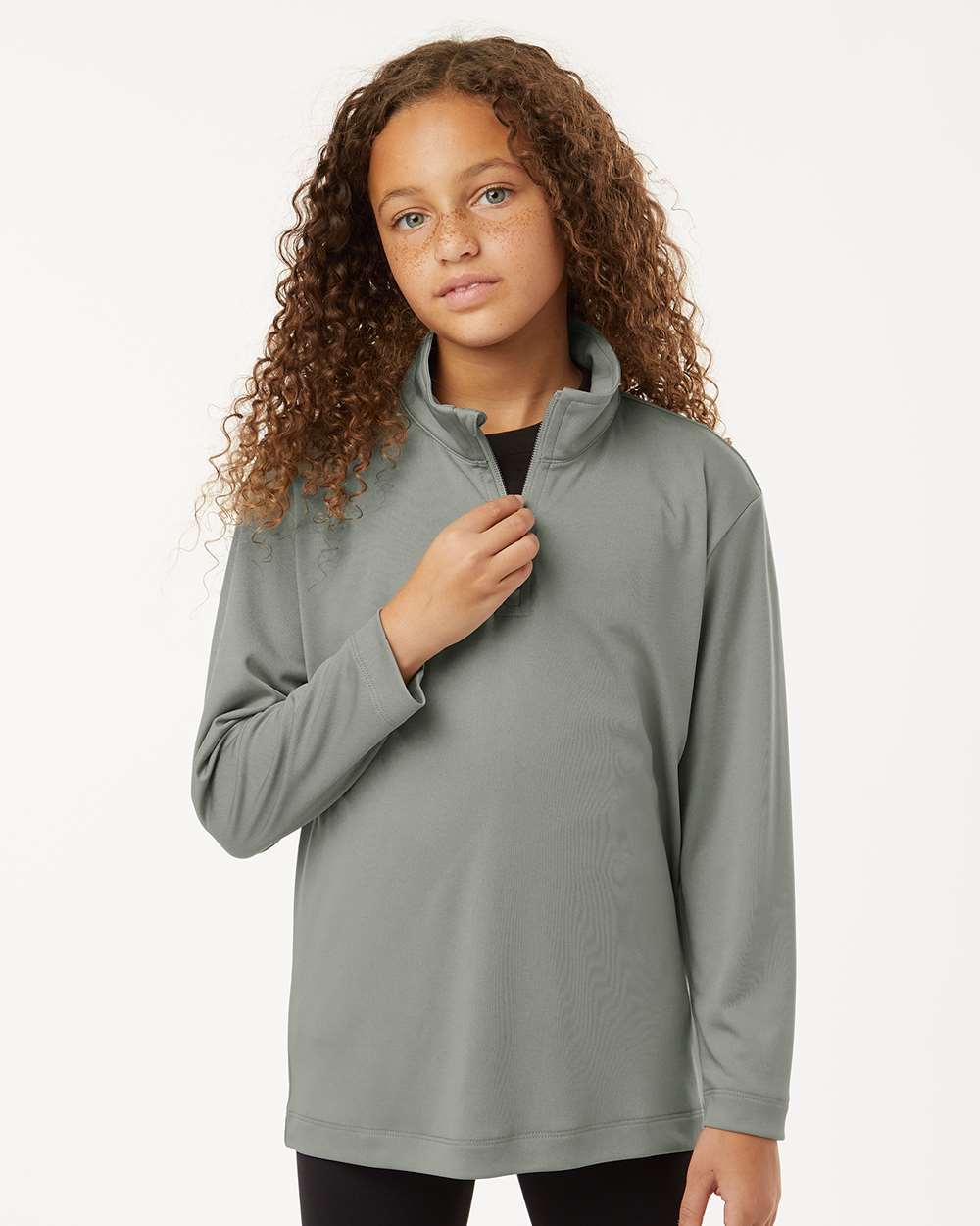 Youth Pro-Lock Performance Quarter-Zip Pullover
