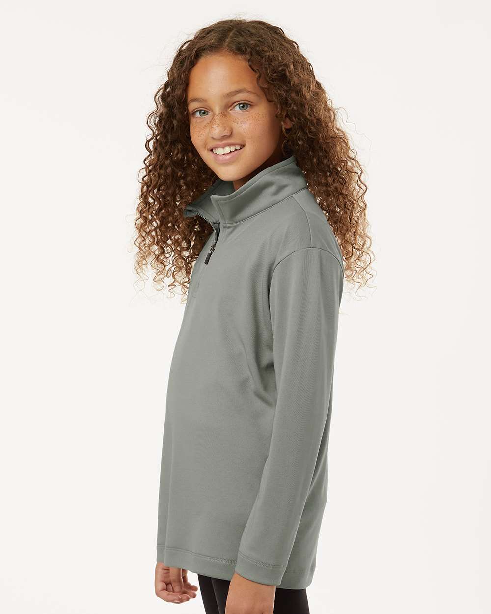 Youth Pro-Lock Performance Quarter-Zip Pullover