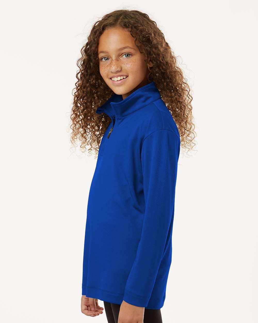 Youth Pro-Lock Performance Quarter-Zip Pullover