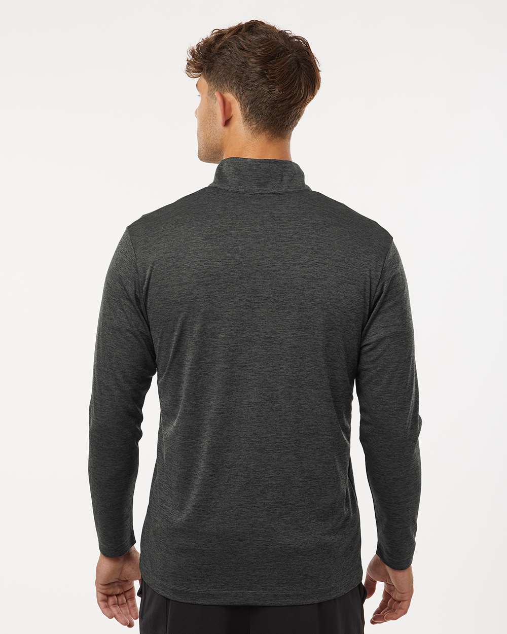 Men's Pro-Lock Performance MÃ©lange Quarter-Zip Pullover
