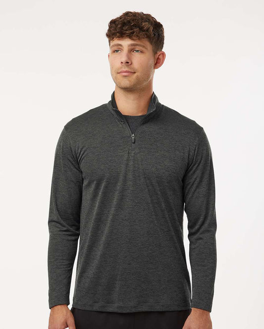 Men's Pro-Lock Performance MÃ©lange Quarter-Zip Pullover