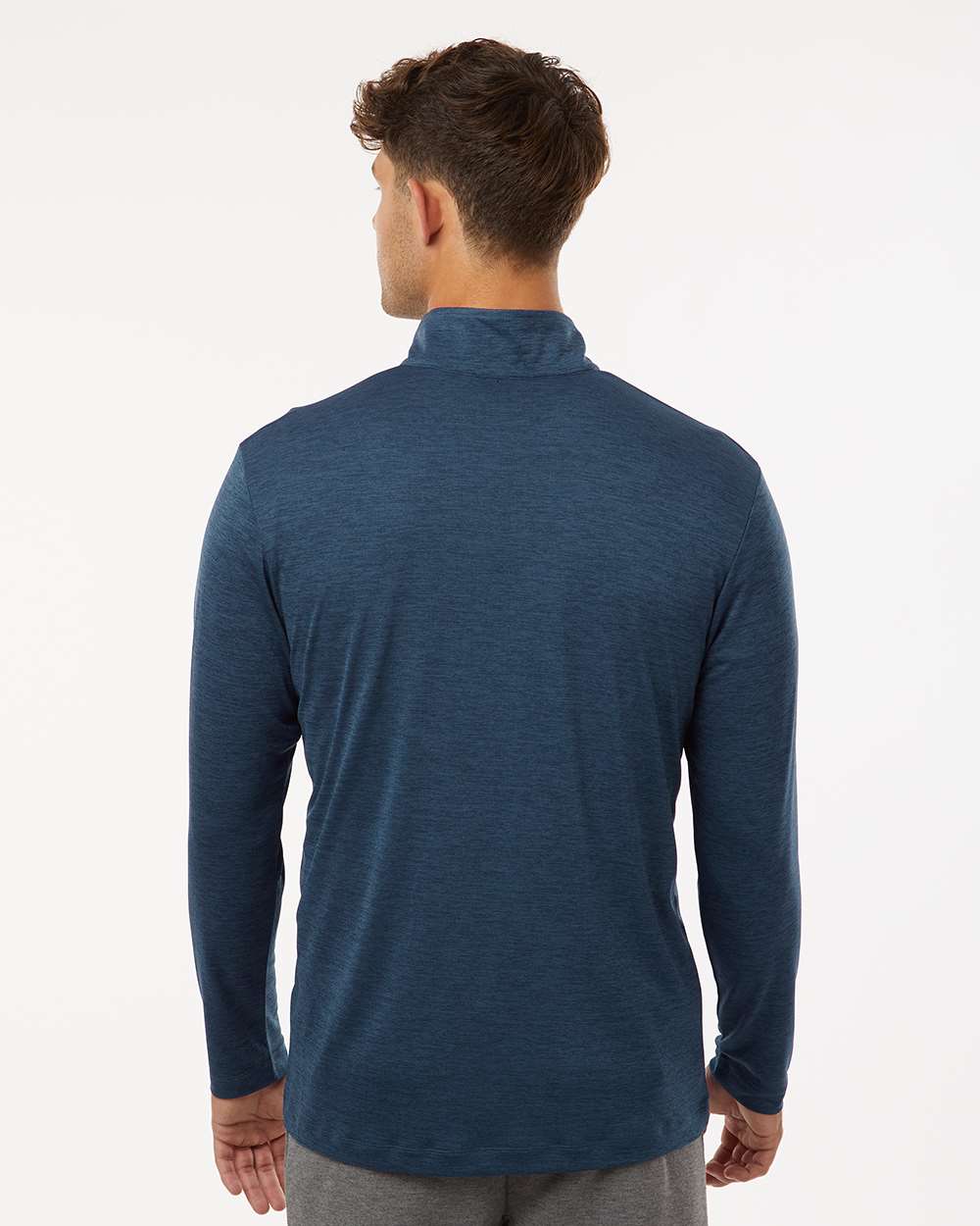 Men's Pro-Lock Performance MÃ©lange Quarter-Zip Pullover