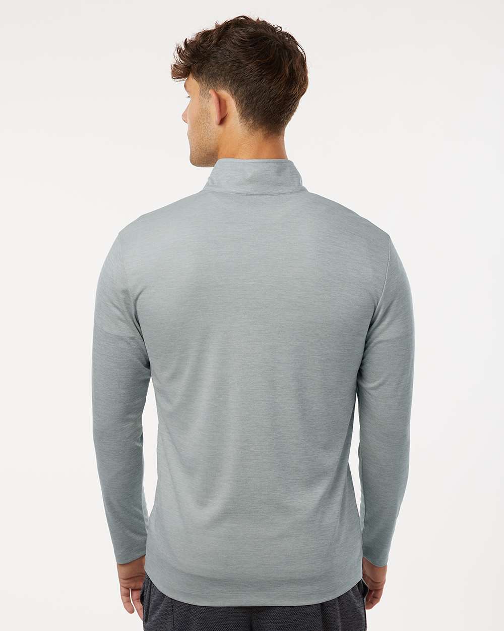 Men's Pro-Lock Performance MÃ©lange Quarter-Zip Pullover