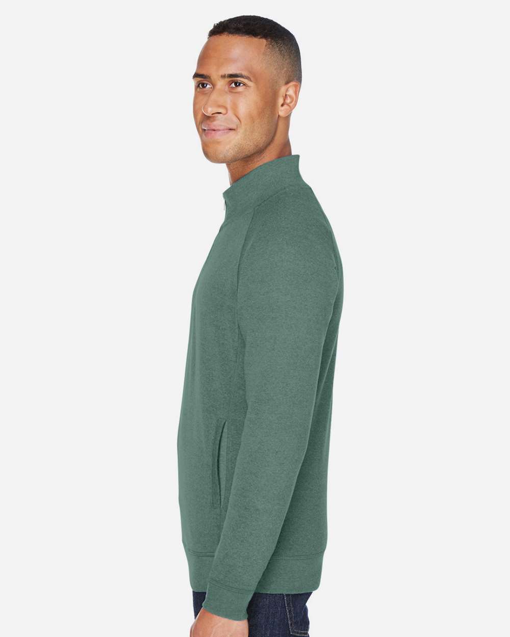 Men's Triblend Quarter-Zip Sweatshirt
