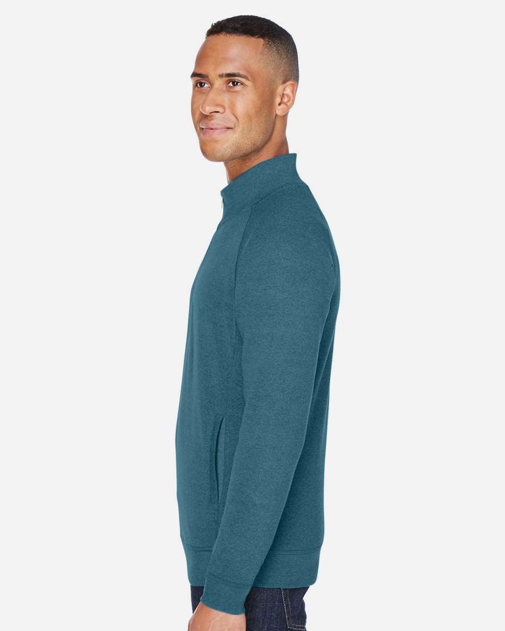 Men's Triblend Quarter-Zip Sweatshirt