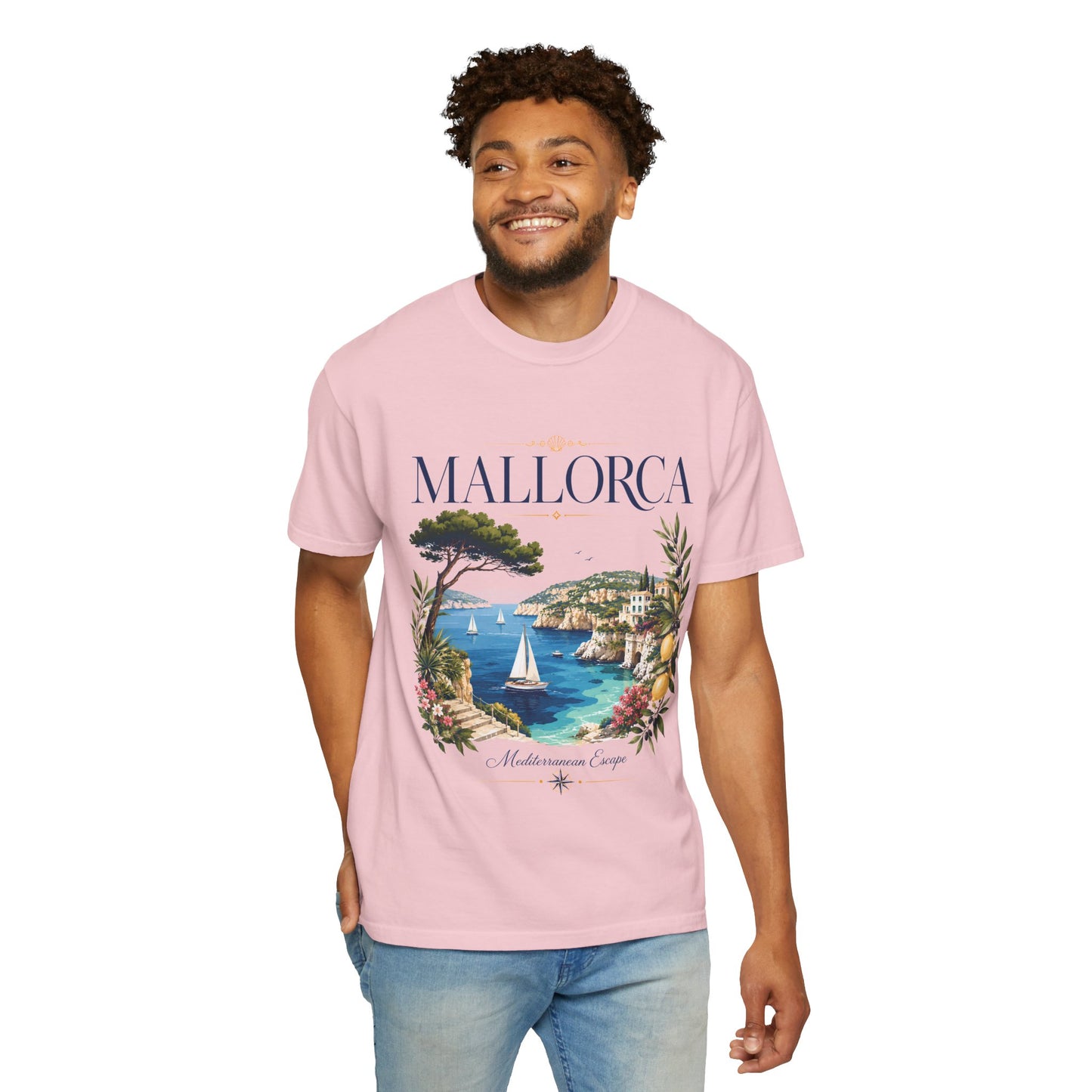 Mallorca Mediterranean Escape – Coastal Paradise | Premium Summer Tee