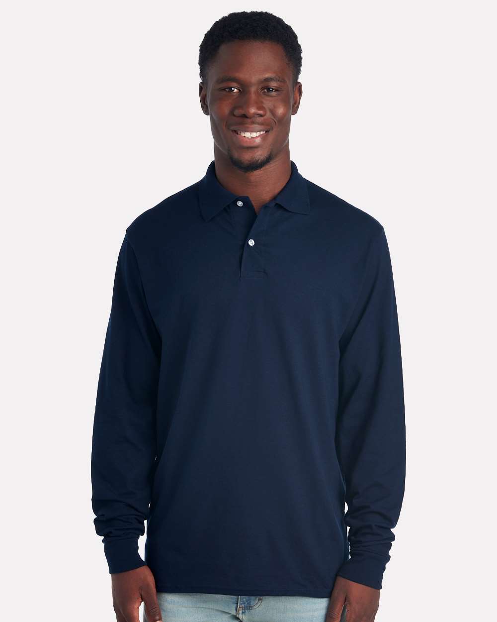 Men's Dri-PowerÂ® Long Sleeve Polo