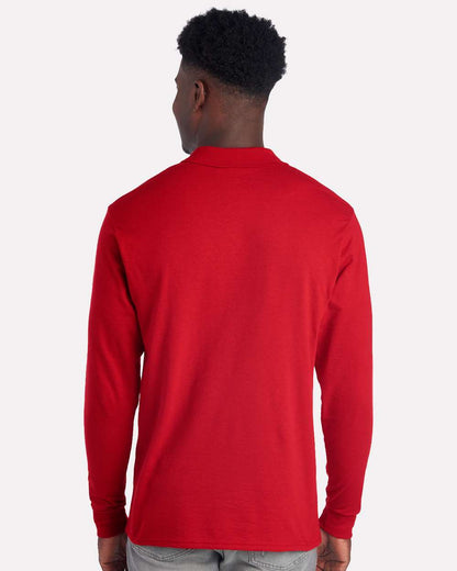 Men's Dri-PowerÂ® Long Sleeve Polo