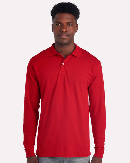 Men's Dri-PowerÂ® Long Sleeve Polo