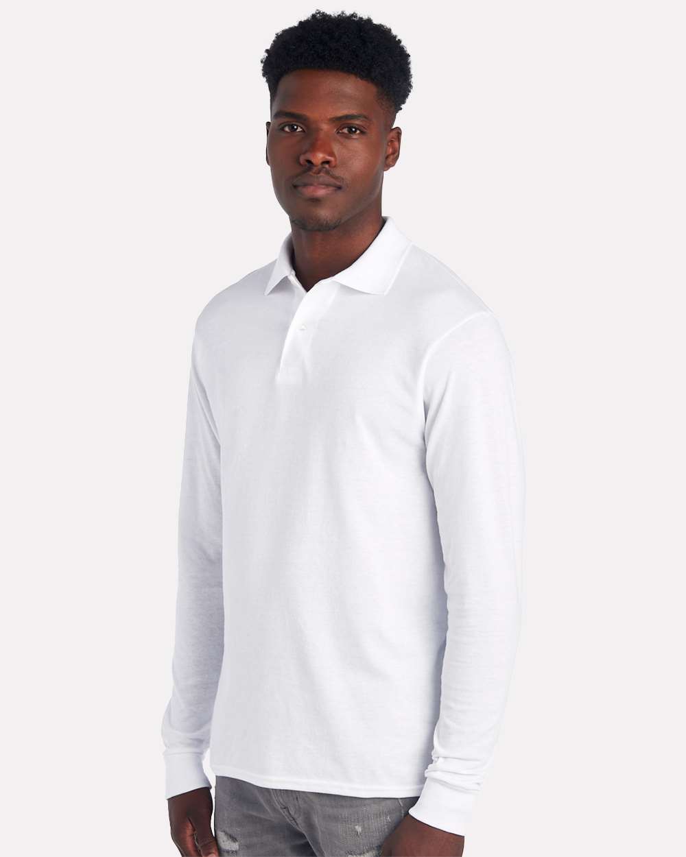 Men's Dri-PowerÂ® Long Sleeve Polo