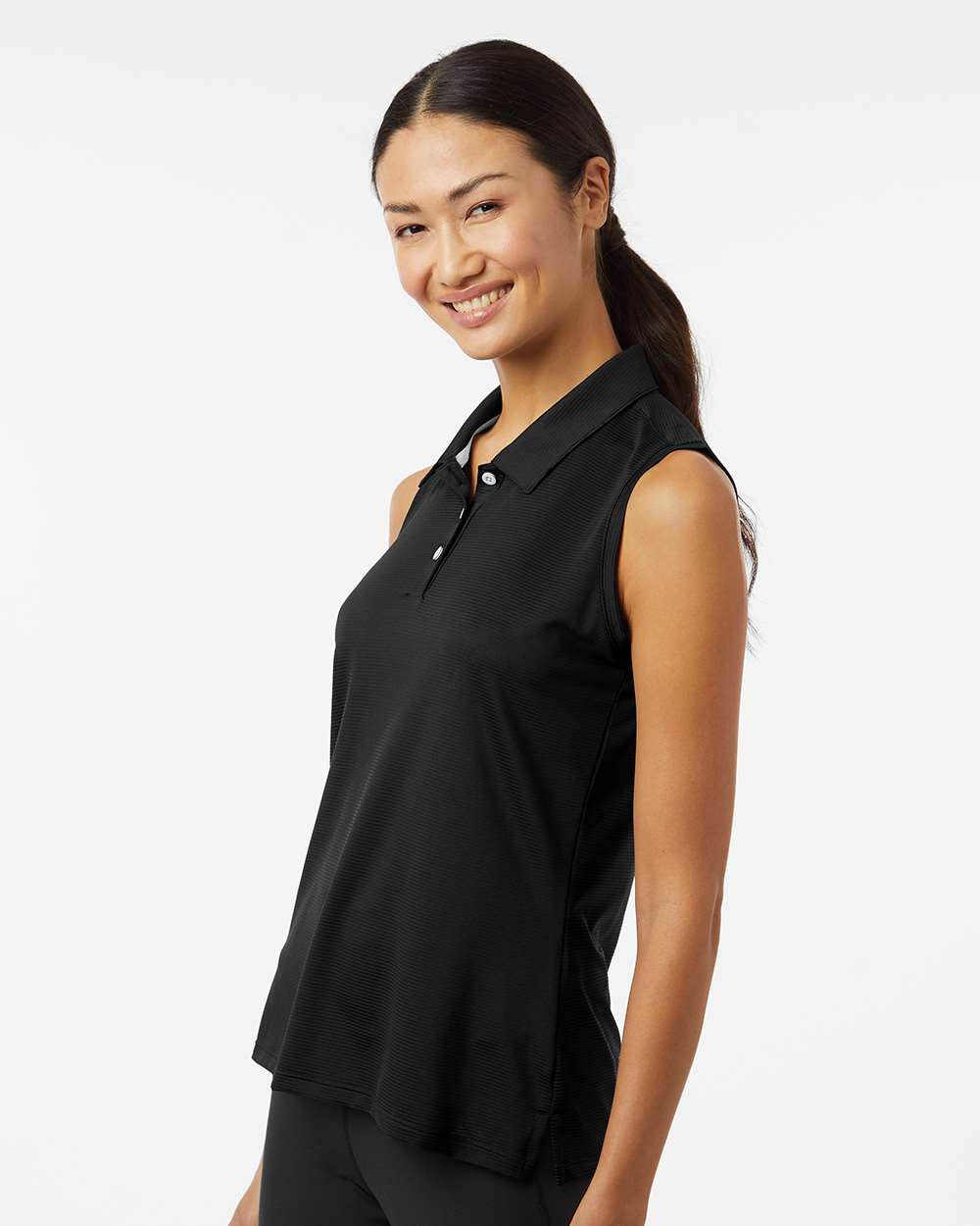 Women's Ottoman Sleeveless Polo