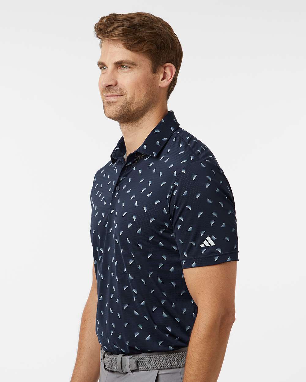 Men's Ultimate365 Mesh Print Polo