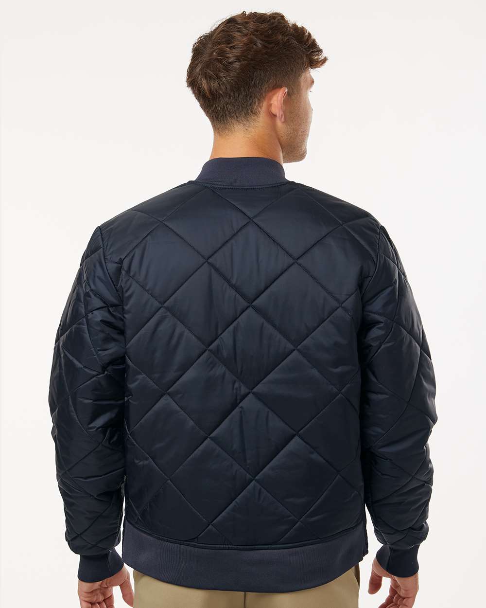 Men's Diamond Quilted Jacket
