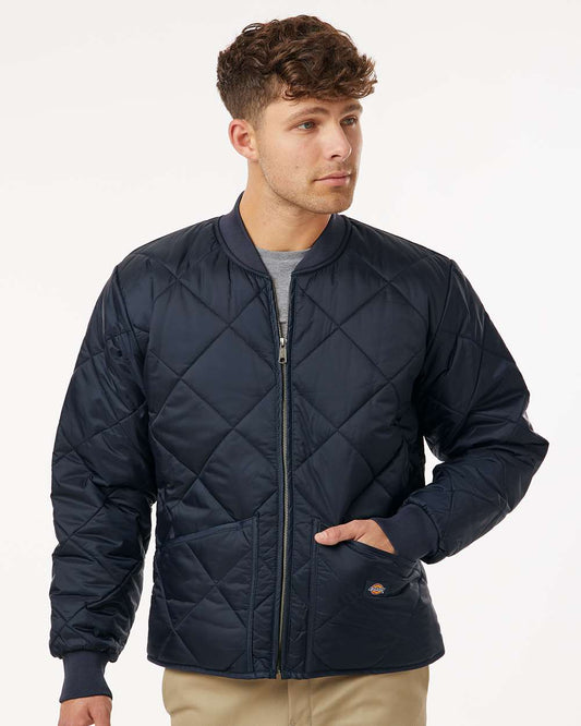 Men's Diamond Quilted Jacket