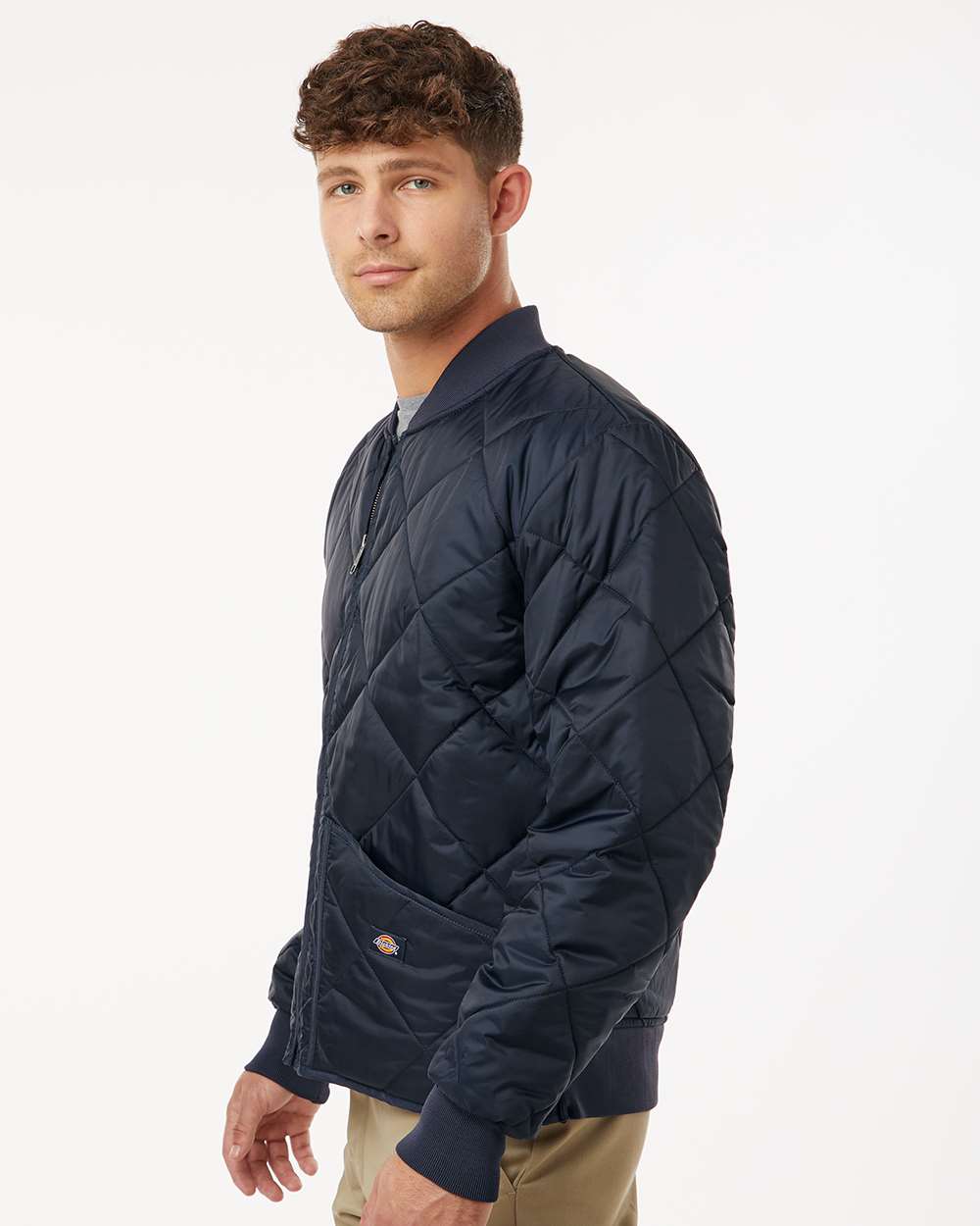 Men's Diamond Quilted Jacket