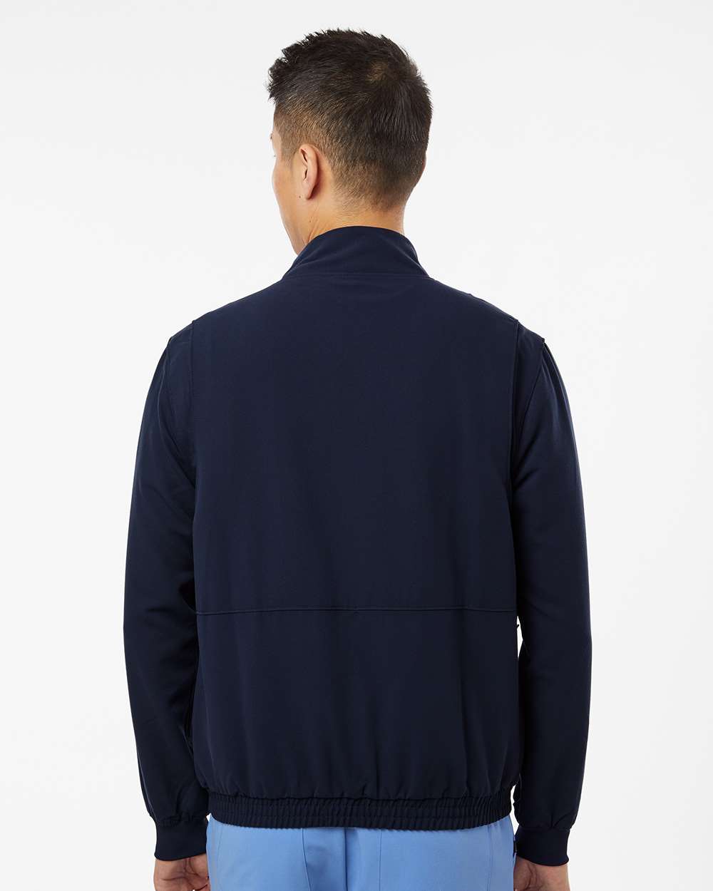 Men's Wolfe Everyday Full-Zip 6-Pocket Scrub Jacket