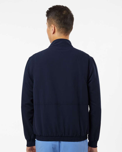 Men's Wolfe Everyday Full-Zip 6-Pocket Scrub Jacket