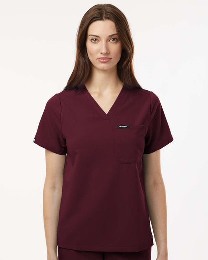 Women's Rhena Essential 1-Pocket Scrub V-Neck Top