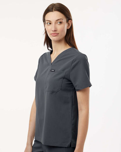 Women's Rhena Essential 1-Pocket Scrub V-Neck Top