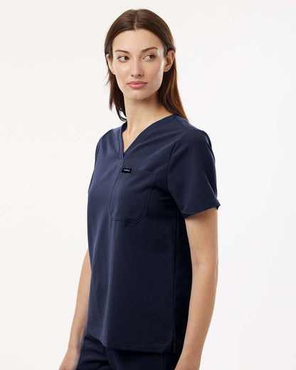 Women's Rhena Essential 1-Pocket Scrub V-Neck Top