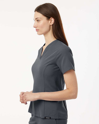 Women's Calix Fit & Flare Scrub V-Neck Top