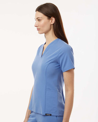 Women's Calix Fit & Flare Scrub V-Neck Top