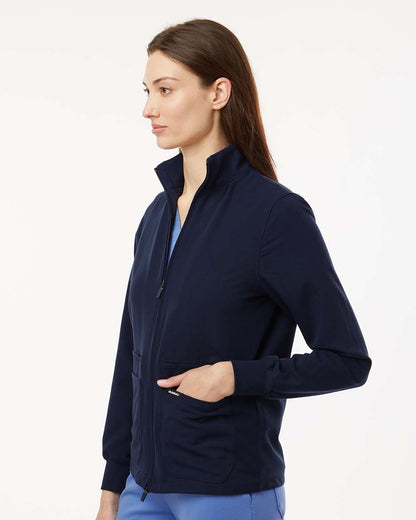 Women's Ceri Essential Full-Zip 6-Pocket Scrub Jacket