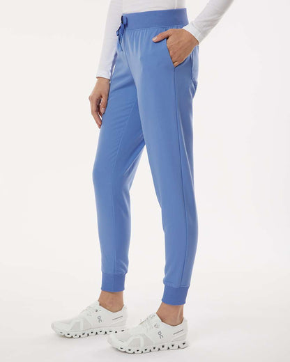 Women's Petite Sizes Silex Knit-Waist Scrub Joggers