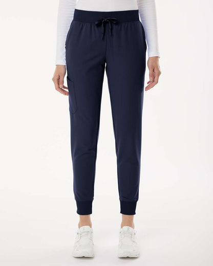 Women's Petite Sizes Silex Knit-Waist Scrub Joggers