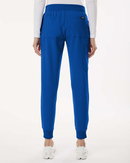 Women's Petite Sizes Silex Knit-Waist Scrub Joggers