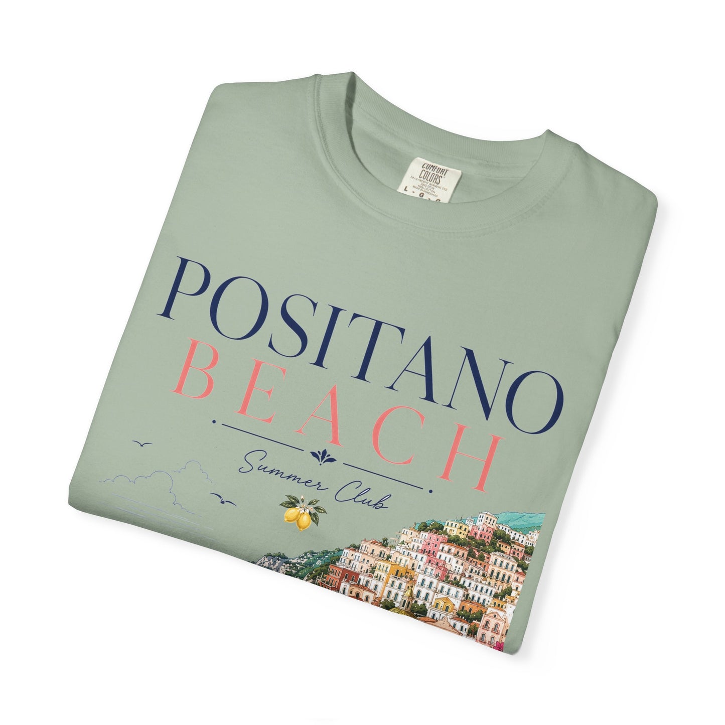 Positano Beach – Summer Club | Premium Vintage Tee
