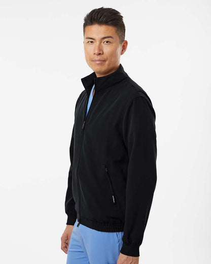 Men's Wolfe Everyday Full-Zip 6-Pocket Scrub Jacket
