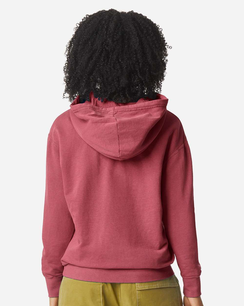 Unisex Garment-Dyed Lightweight Fleece Hooded Sweatshirt