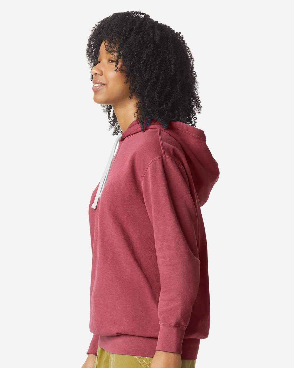 Unisex Garment-Dyed Lightweight Fleece Hooded Sweatshirt