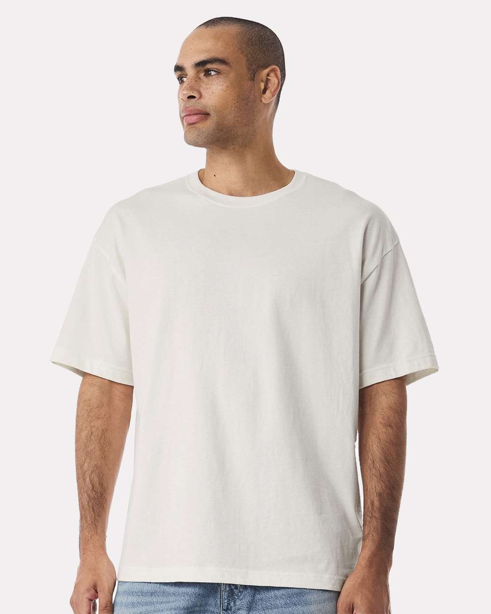 Bella Canvas Mens SoCal Tee T Shirt, Vintage White, X-Small US