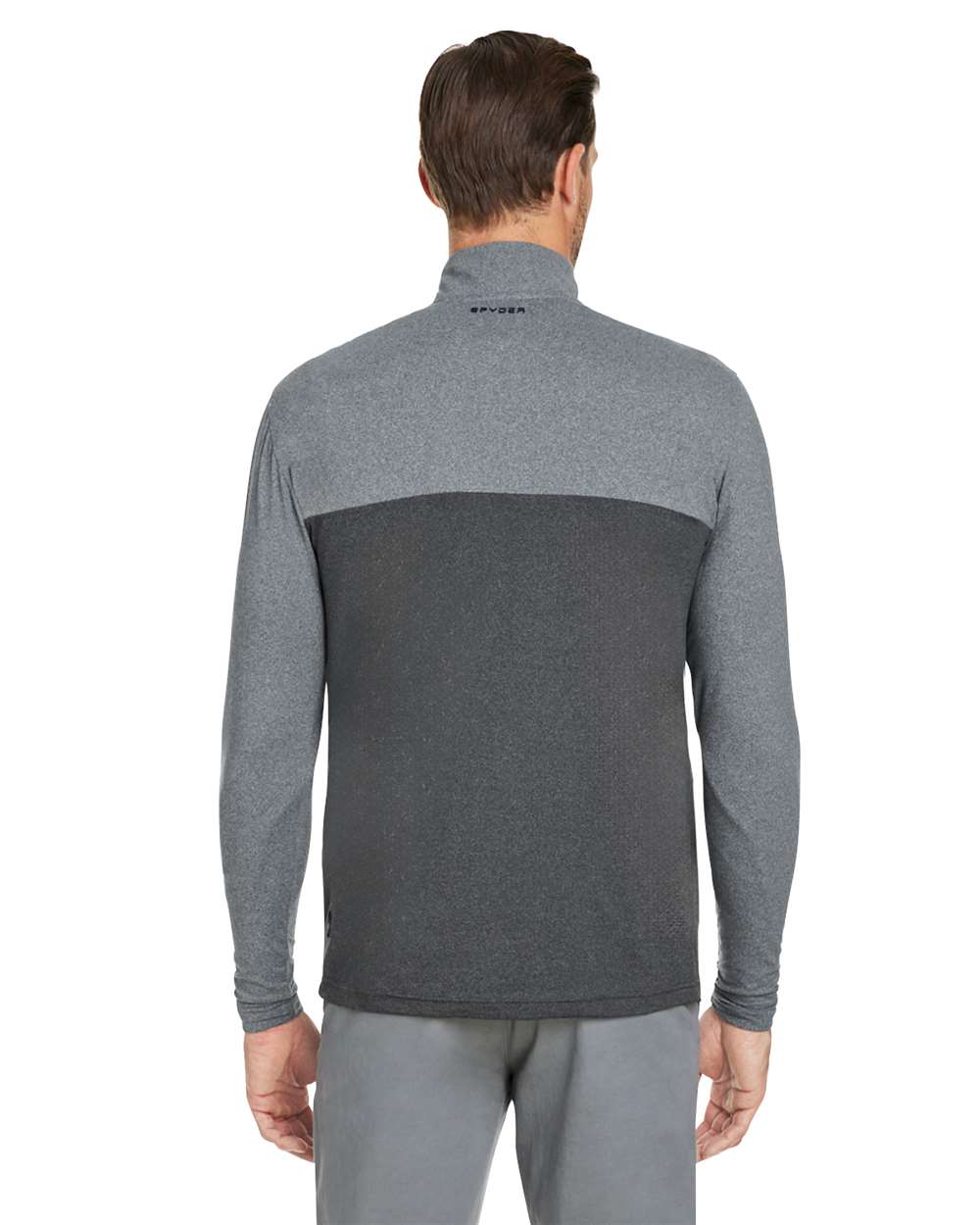 Men's Spyre Flex Colorblock Quarter-Zip Pullover