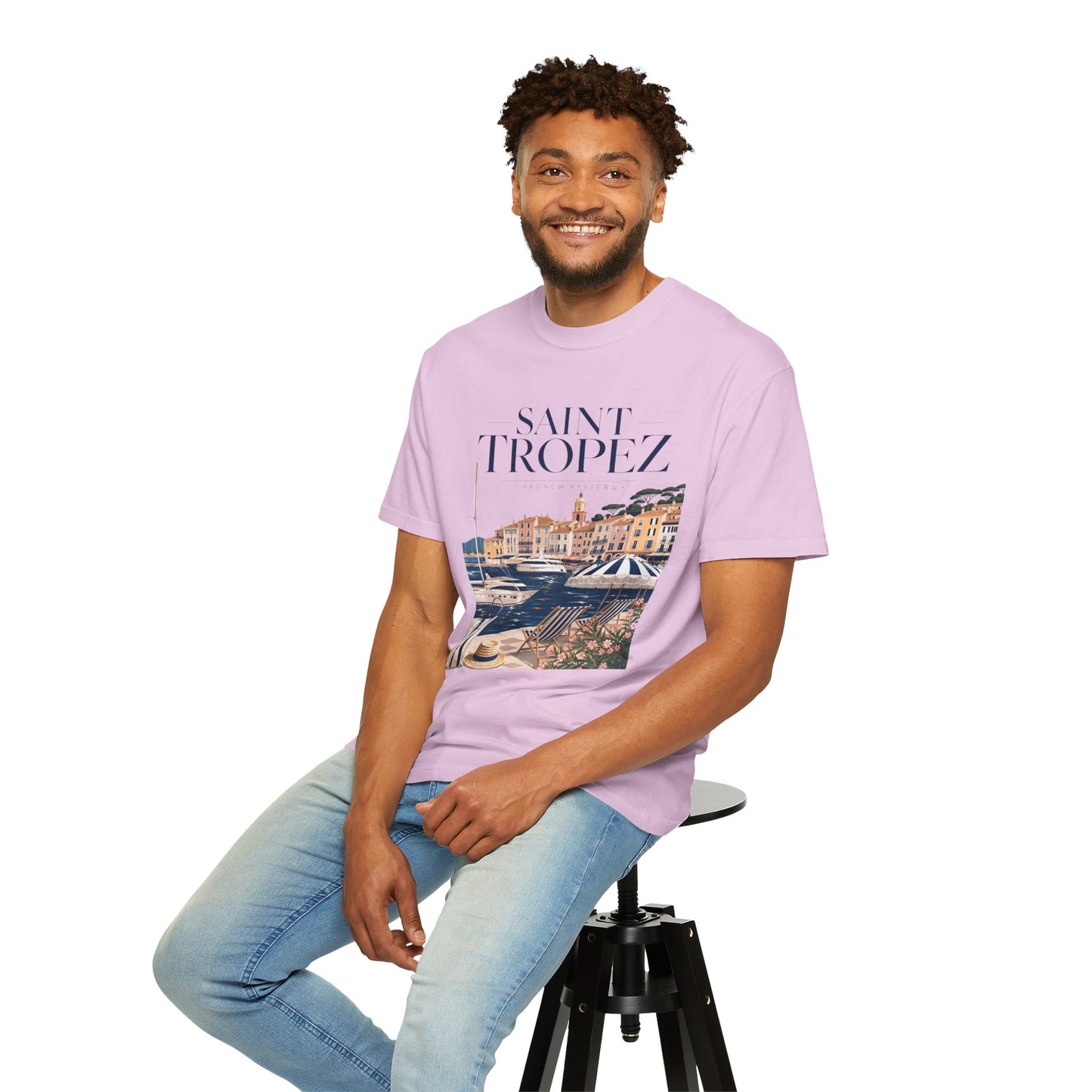 Saint Tropez – French Riviera | Premium Summer Tee