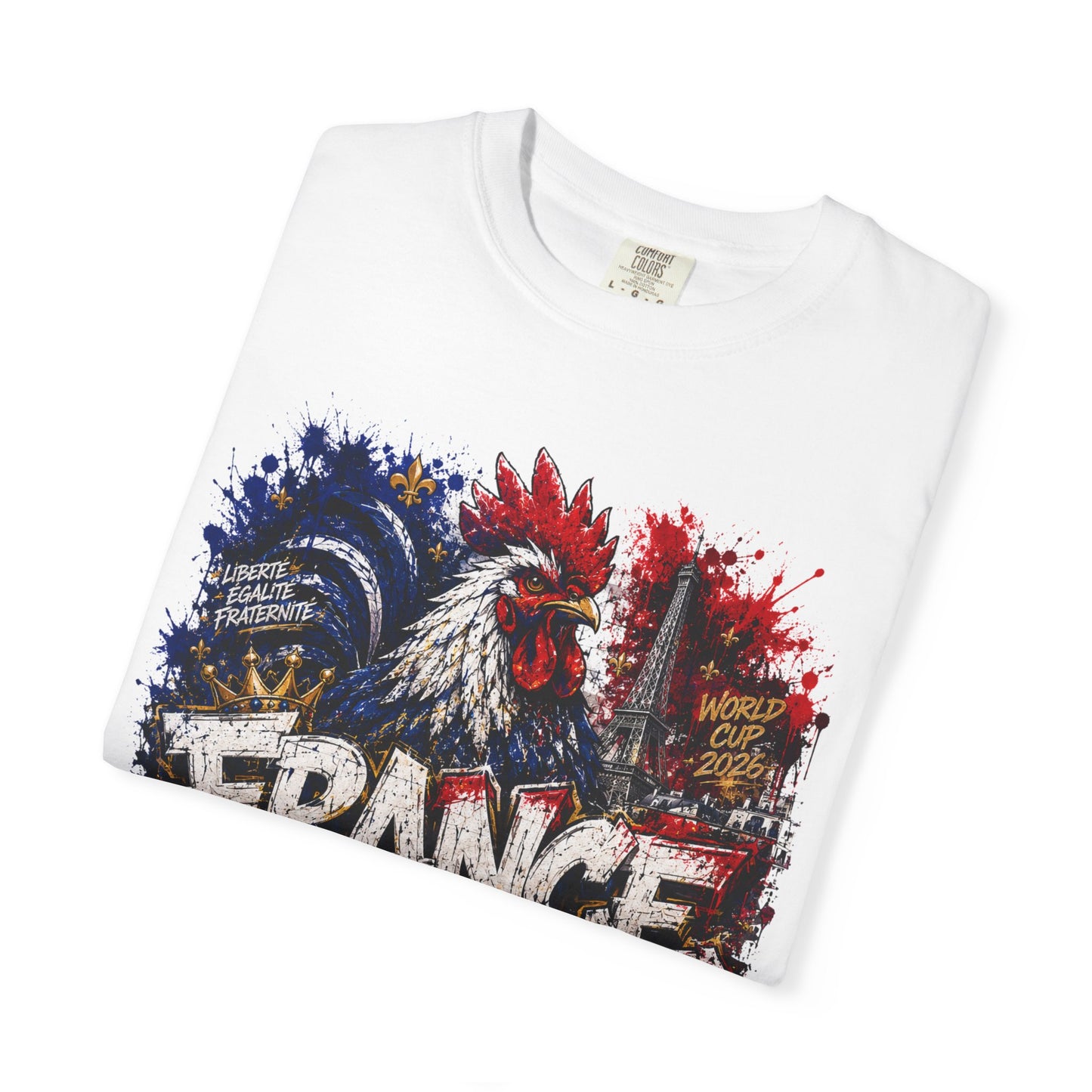 France Football 'Les Bleus' Street Graffiti – World Cup 2026 | Premium Graphic Tee