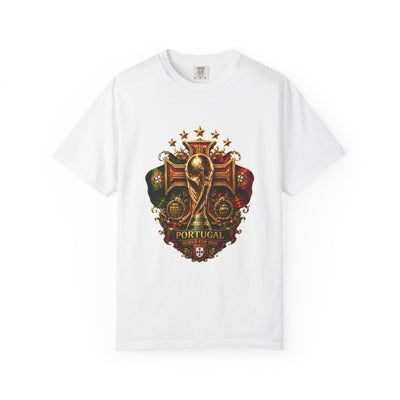 Portugal Football World Cup 2026 Sovereign Shield Crest – Imperial Glory | Premium Summer Tee