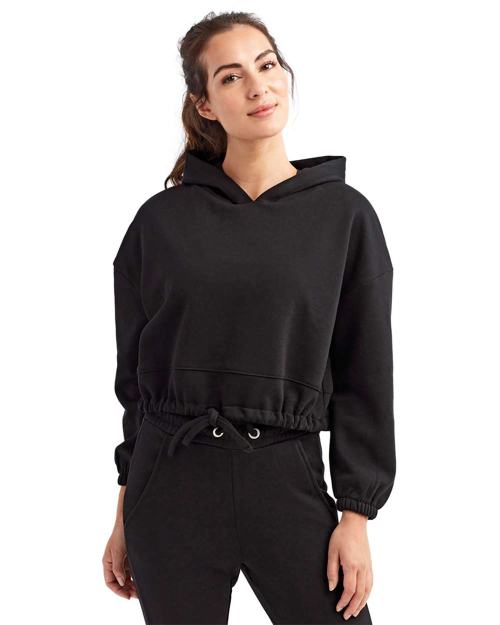 Women's Cropped Maria Hooded Sweatshirt