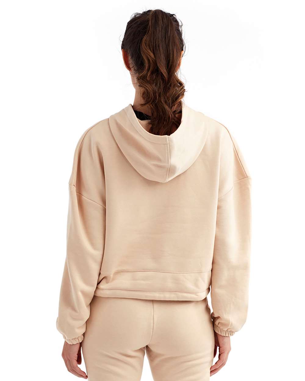 Women's Cropped Maria Hooded Sweatshirt