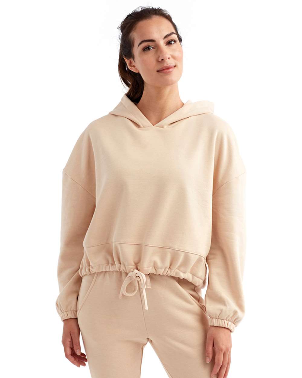 Women's Cropped Maria Hooded Sweatshirt