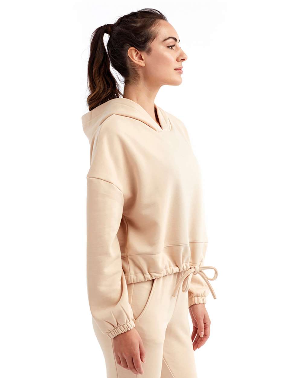 Women's Cropped Maria Hooded Sweatshirt